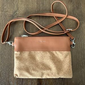 Pixie Mood Cognac and Cork Pouch